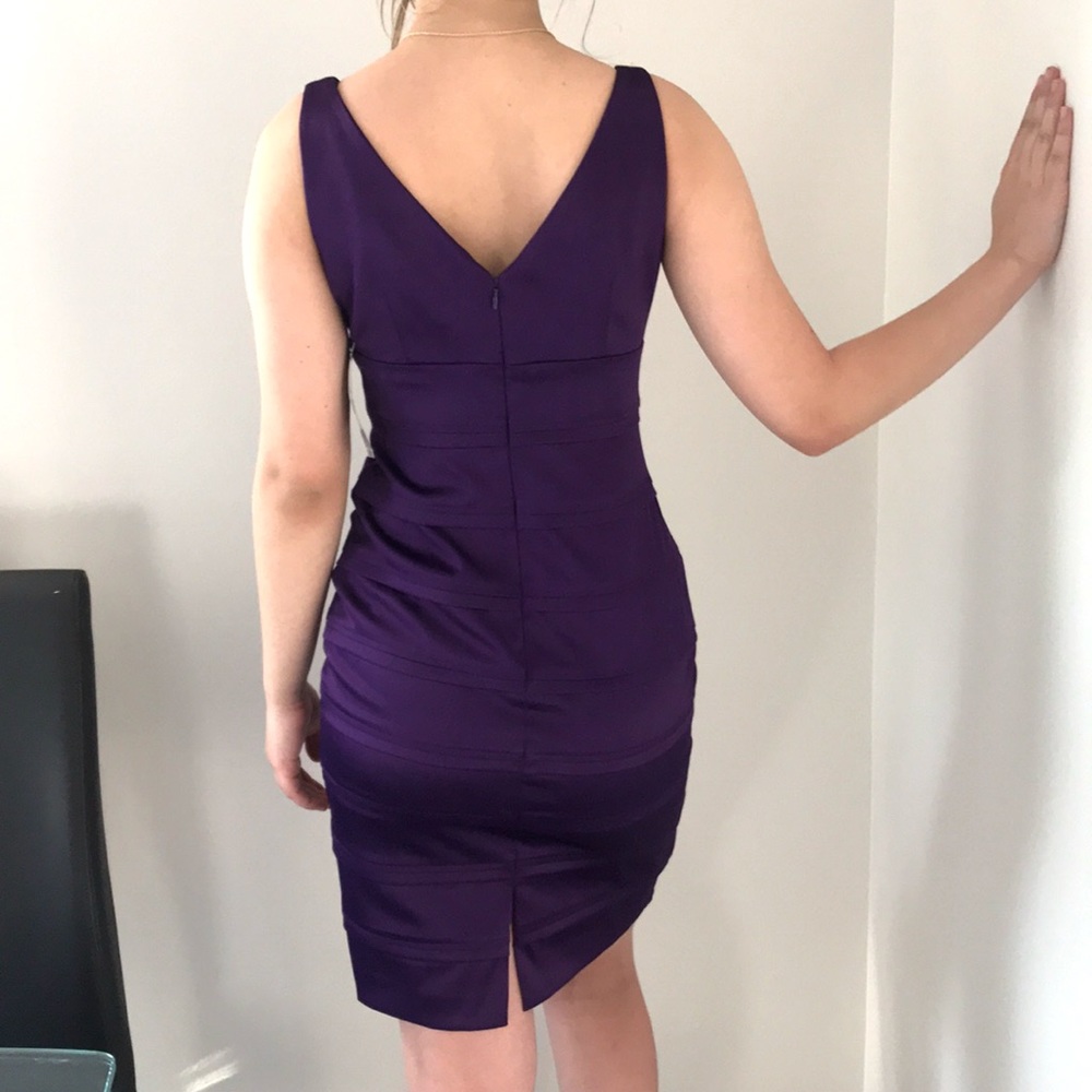 purple American Living dress in size 2